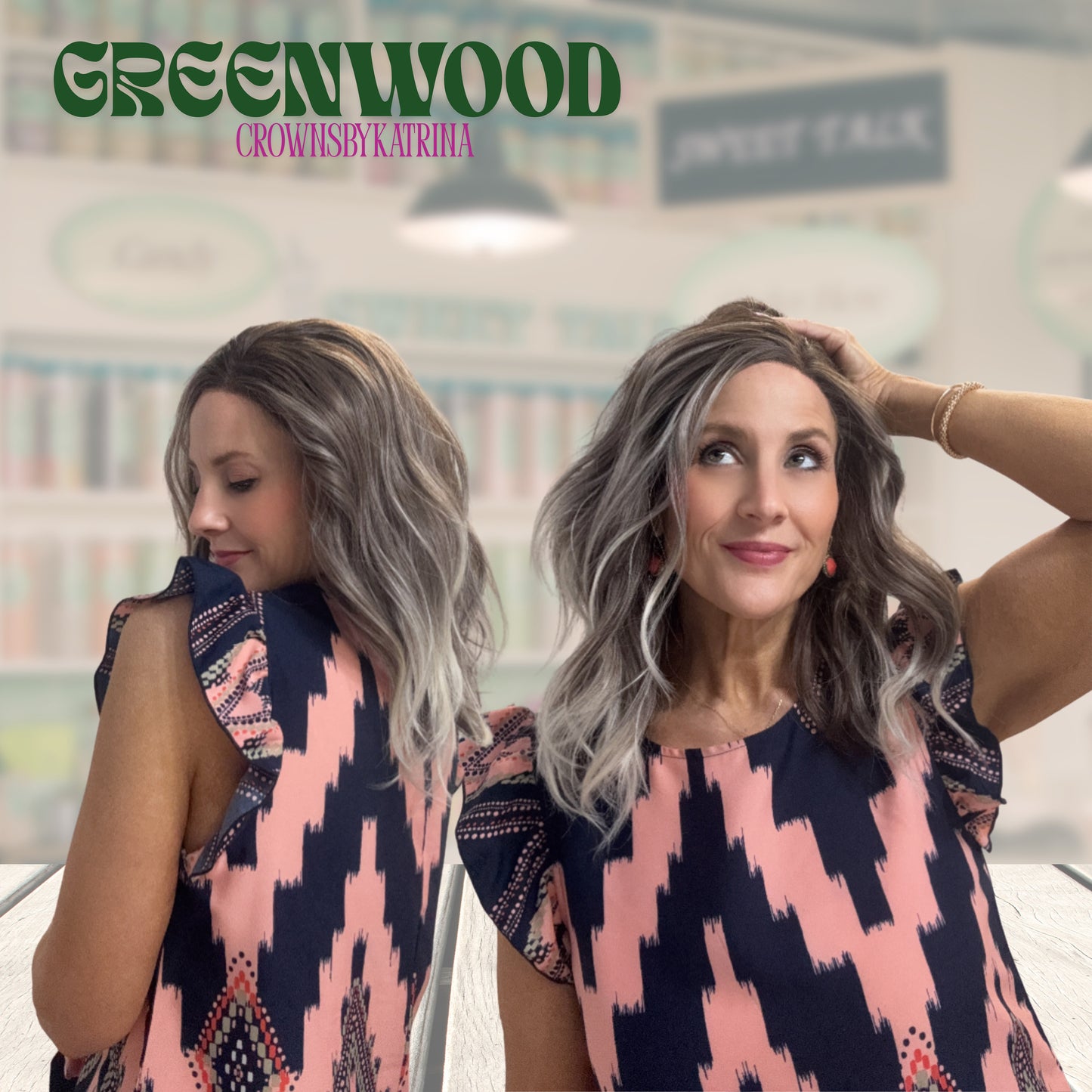 *GREENW00D DISPLAY SINGLE GIRLS