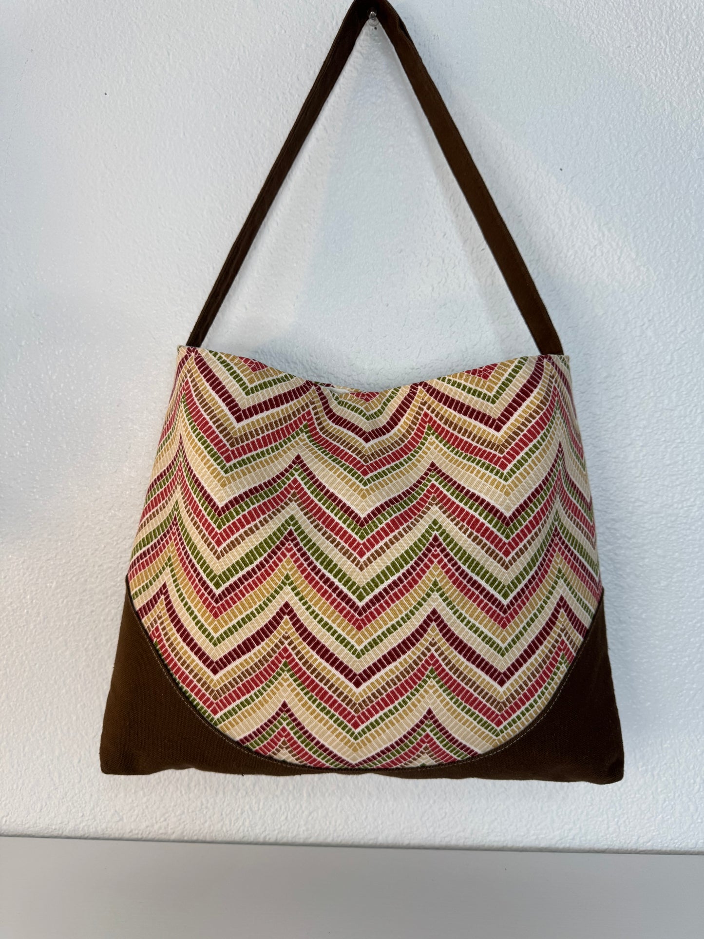 Red Green and Gold Handbag Purse Tote