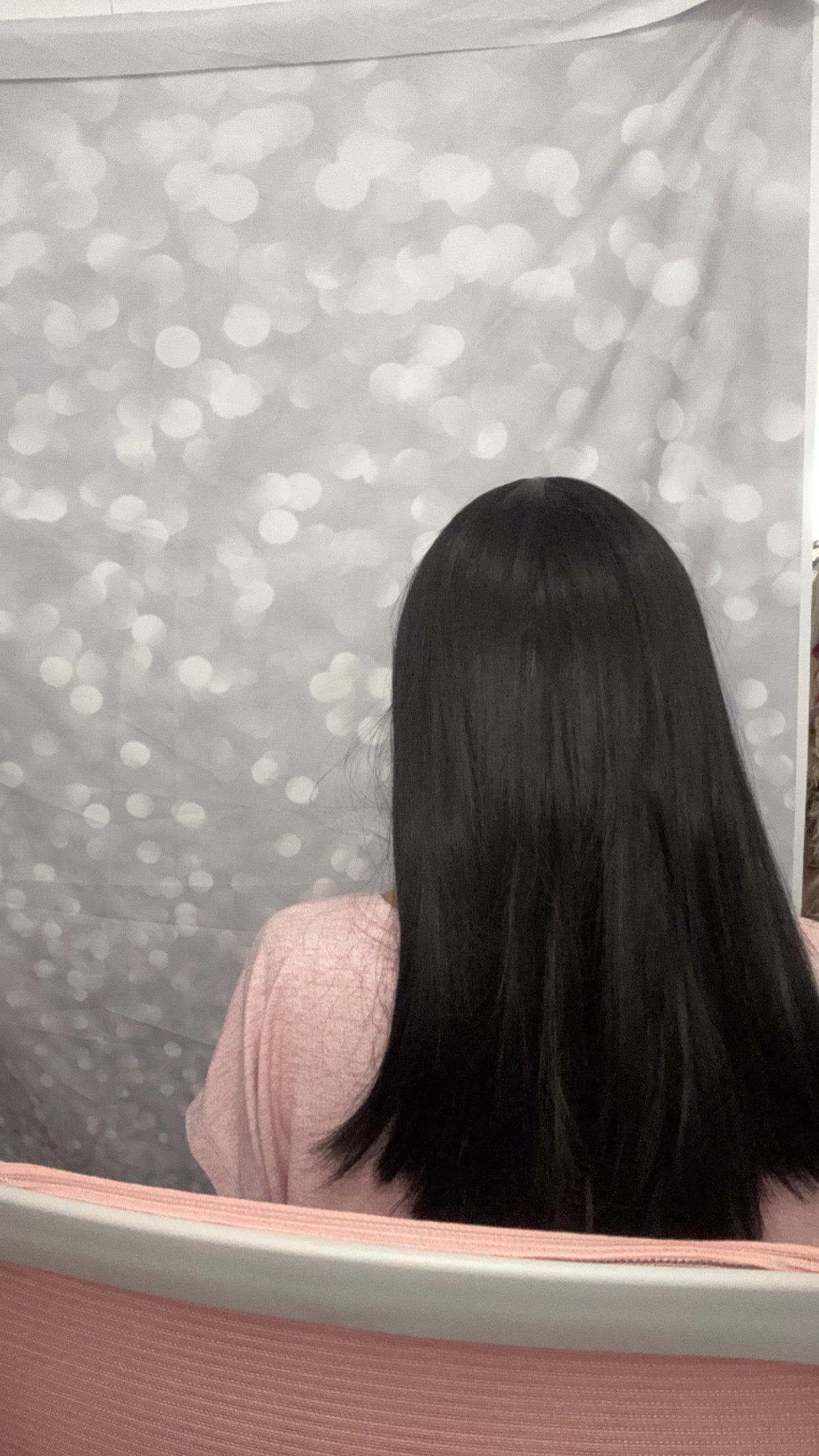DESTASH SALE- BLACK STRAIGHT WITH BANGS #12