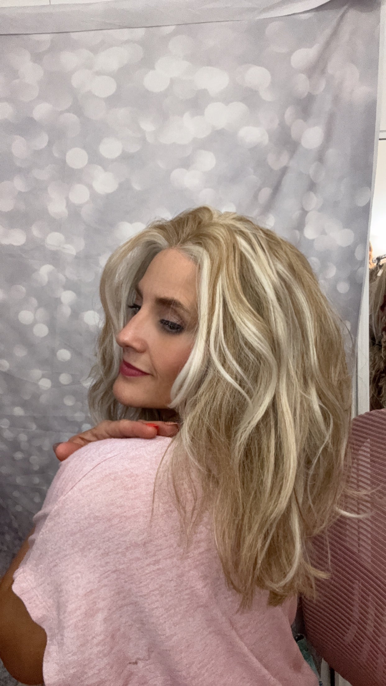 DESTASH SALE- BLONDE WITH HIGHLIGHT- CUSTOMIZED #3