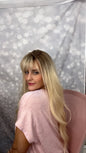 DESTASH SALE-GOLDEN BLONDE LONG WITH BANGS #18