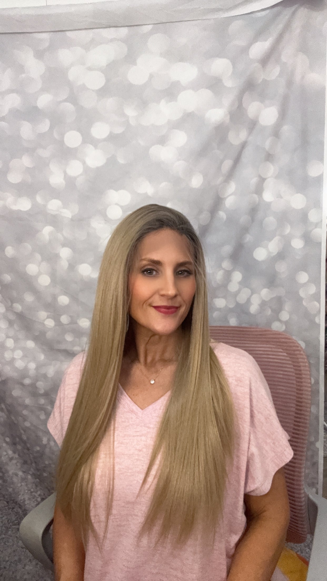 DESTASH SALE- DARK BLONDE LONG STRAIGHT #17