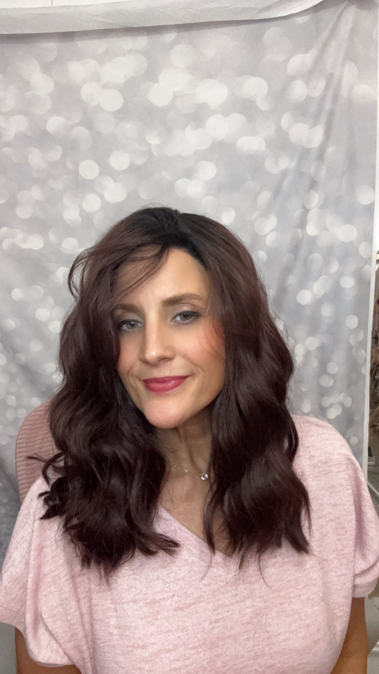 DESTASH SALE- CUSTOMIZED DARK BROWN CURLY #7