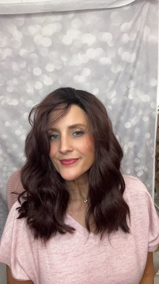 DESTASH SALE- CUSTOMIZED DARK BROWN CURLY #7