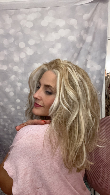 DESTASH SALE- BLONDE WITH HIGHLIGHT- CUSTOMIZED #3