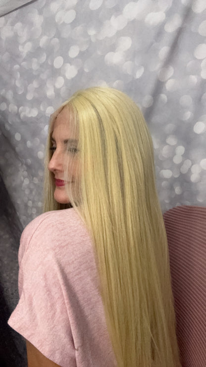 DESTASH SALE- LONG STRAIGHT 613 BLONDE #24