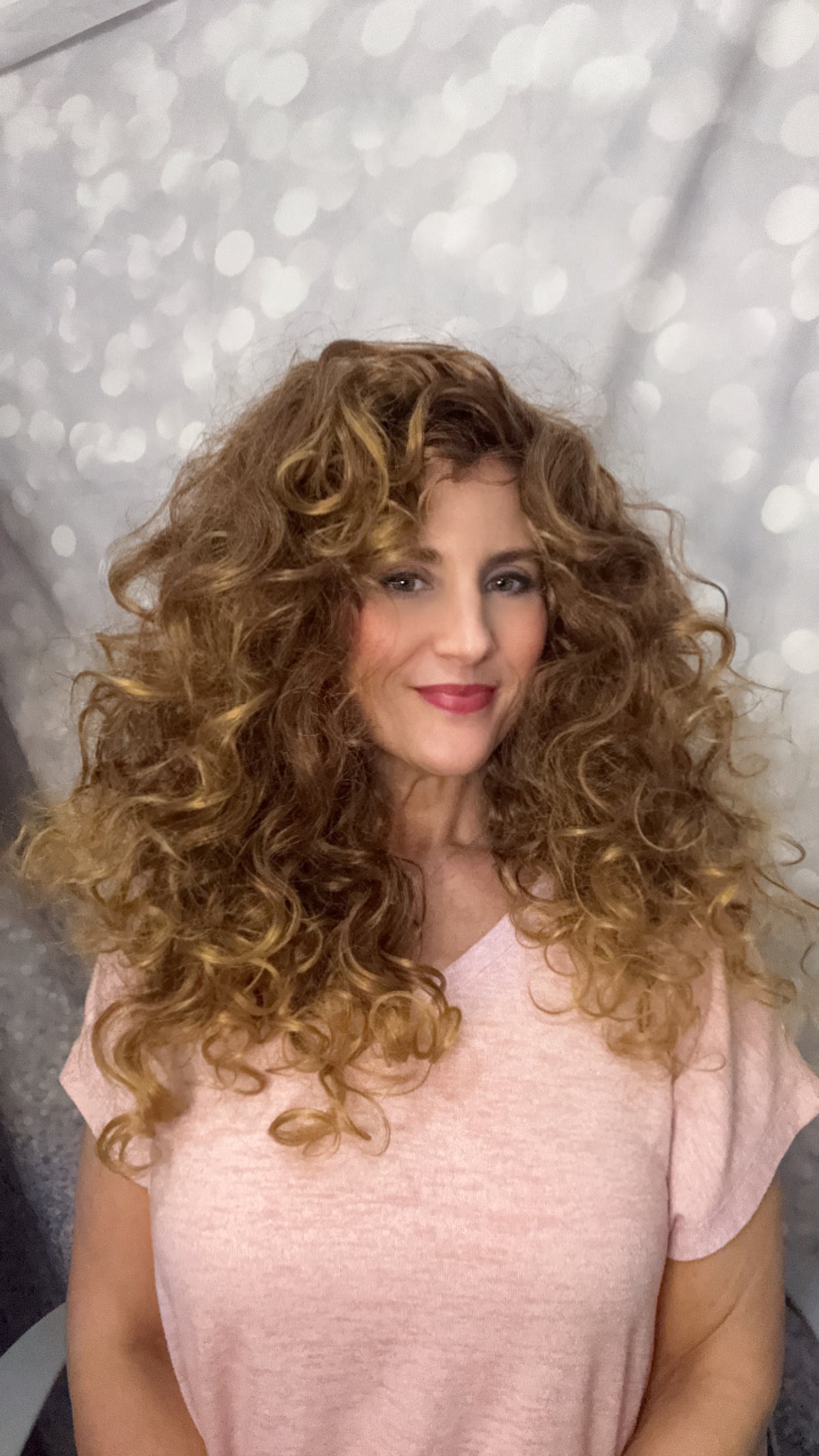DESTASH SALE GOLDEN BRUNETTE SUPER CURLY #31